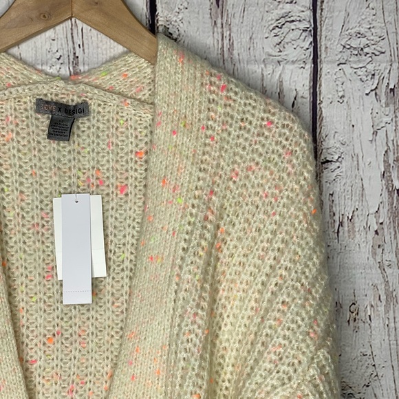 Love X Design Neon Fleck Cardigan - Picture 8 of 12